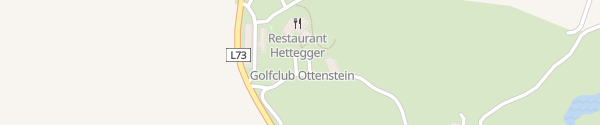 Karte Golfclub Ottenstein / Restaurant Hettegger Rastenfeld