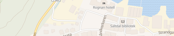 Karte Rognan Hotell Rognan