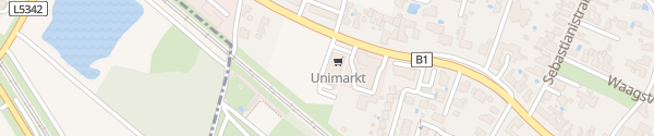 Karte Unimarkt Loosdorf