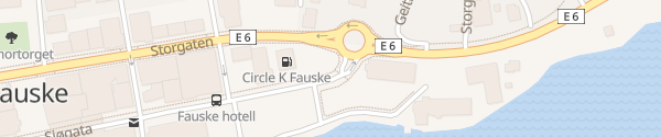 Karte Circle K Fauske