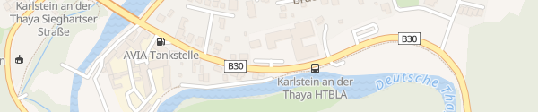 Karte HTL Karlstein Karlstein an der Thaya
