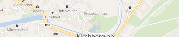 Karte Rotes Kreuz / Freizeitzentrum Kirchberg an der Pielach
