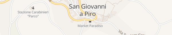 Karte Via Nazionale San Giovanni a Piro