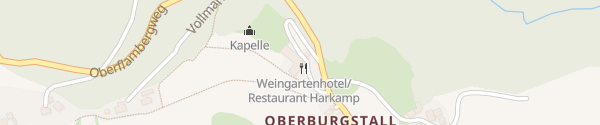 Karte Weingartenhotel Harkamp Sankt Nikolai im Sausal