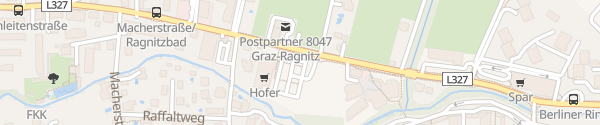 Karte HOFER Ragnitzstraße Graz