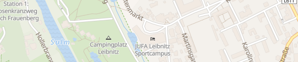 Karte JUFA Hotel Leibnitz – Sport-Resort Leibnitz
