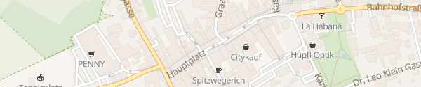Karte Hauptplatz Leibnitz