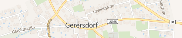Karte Fahrrad-Ladestelle Kindergarten Gerersdorf