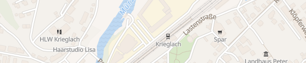 Karte Bauhof Krieglach