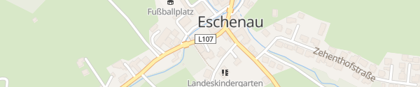 Karte Gemeindeamt Eschenau