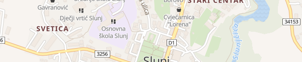 Karte Školska Slunj