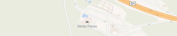 Karte Motel Pávov Jihlava