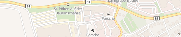 Karte Porsche St. Pölten St. Pölten