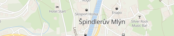 Karte Hotel Jelinek Špindlerův Mlýn