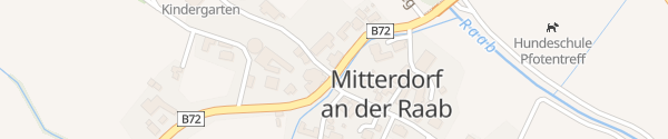 Karte Gemeindeamt Mitterdorf an der Raab
