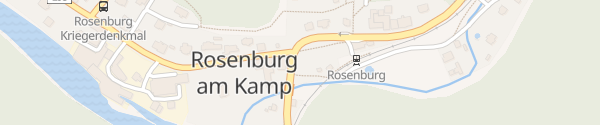 Karte Parkplatz Landgasthof Mann Rosenburg