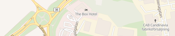 Karte Quality Hotel The Box Linköping