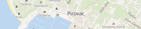 Karte Studenac Pirovac