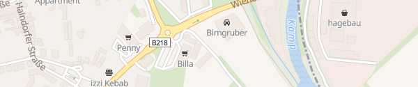 Karte Autohaus Birngruber Langenlois