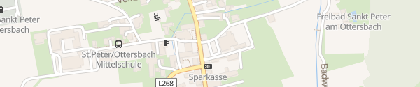 Karte Spar St. Peter am Ottersbach