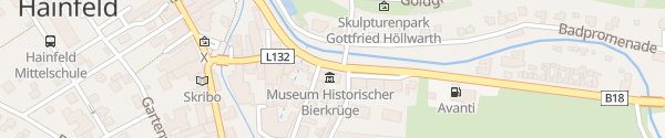 Karte Museum Historischer Bierkrüge Hainfeld