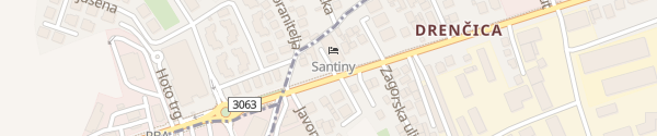 Karte Hotel Santiny Sveta Nedelja