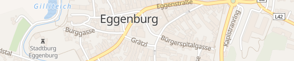 Karte Hauptplatz Eggenburg