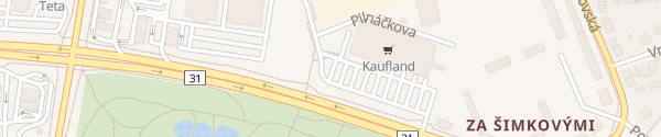 Karte Kaufland Hradec Králové