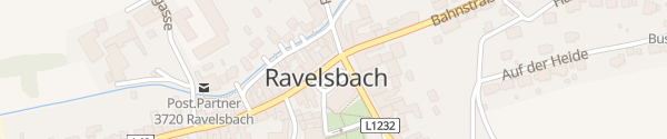 Karte E-Bike Ladestation Hauptplatz Ravelsbach