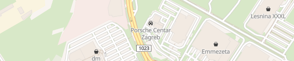 Karte Porsche Centar Zagreb Zagreb