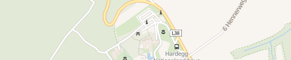 Karte Nationalpark Thayatal Hardegg