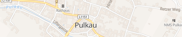 Karte E-Bike Ladestation Hauptplatz Pulkau
