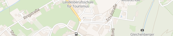 Karte Busbahnhof Volksschule Bad Gleichenberg