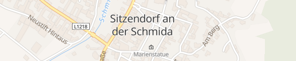 Karte Gemeindeamt Sitzendorf an der Schmida