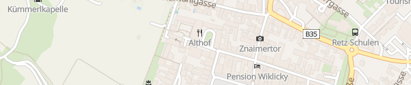 Karte Landgut & SPA Althof Retz Retz
