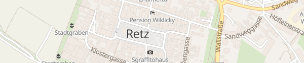 Karte E-Bike Ladestation Hauptplatz Retz