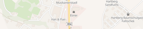 Karte Autohaus Ebner Hartberg