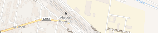 Karte Bahnhof Absdorf-Hippersdorf Absdorf
