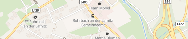 Karte Sportplatz Rohrbach an der Lafnitz