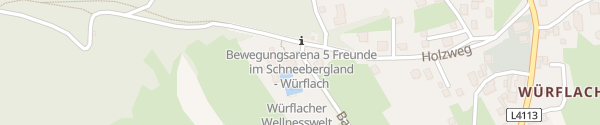 Karte WellnessWelt Würflach Würflach