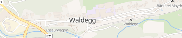 Karte Landesberufsschule für Tourismus Waldegg an der Piesting