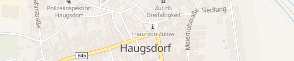 Karte E-Bike Ladestation Hauptplatz Haugsdorf