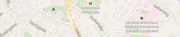 Karte Unimarkt Parkstraße Fürstenfeld
