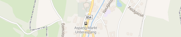 Karte Parkplatz Wechselstraße Unteraspang Aspang Markt