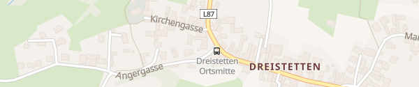 Karte Feuerwehr Dreistetten
