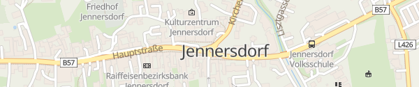Karte Hauptplatz Jennersdorf