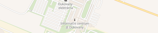 Karte Jaderná elektrárna informační centrum Dukovany