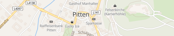 Karte Gemeindeamt Pitten