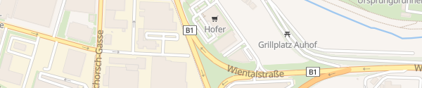 Karte HOFER Albert-Schweitzer-Gasse Wien