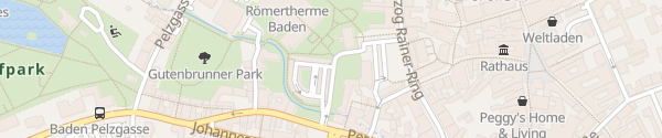 Karte Parkgarage Römertherme Baden